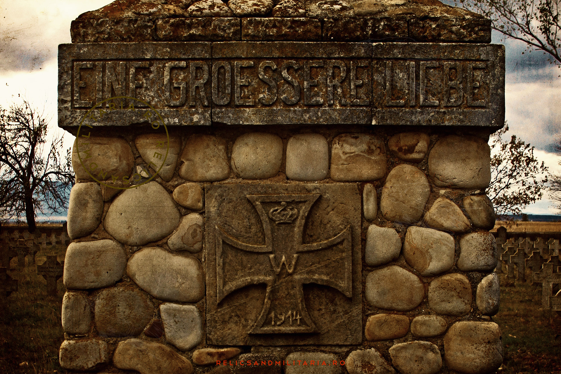  German World War One cemetery in Romania