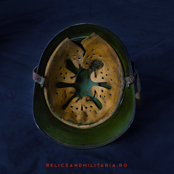 German Liner of a Dutch helmet used by the Romanian Army in ww2
