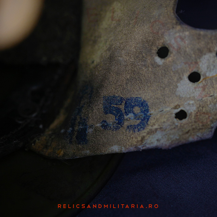 Markings and Stamps in the Dutch M34 Romanian Army World War 2 Helmet
