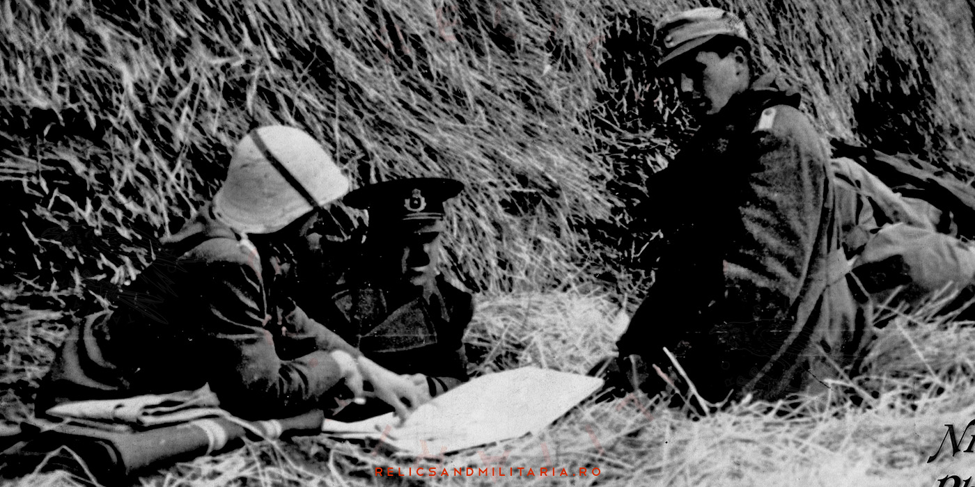 White winter camouflage used by the Romanian Soldiers on the Dutch m34 steel helmet in ww2