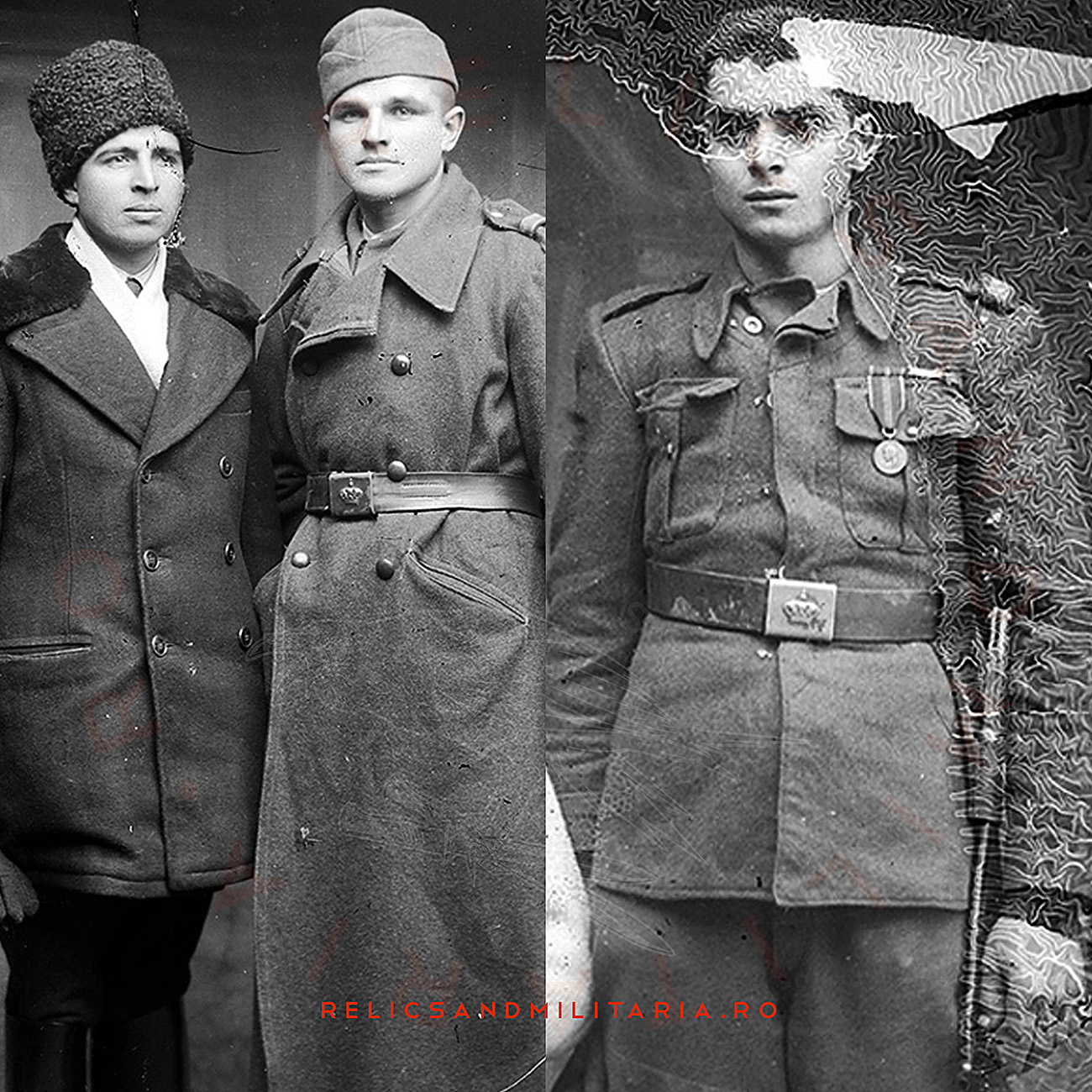Romanian world war 2 Militaria - Royal Crown belt buckle