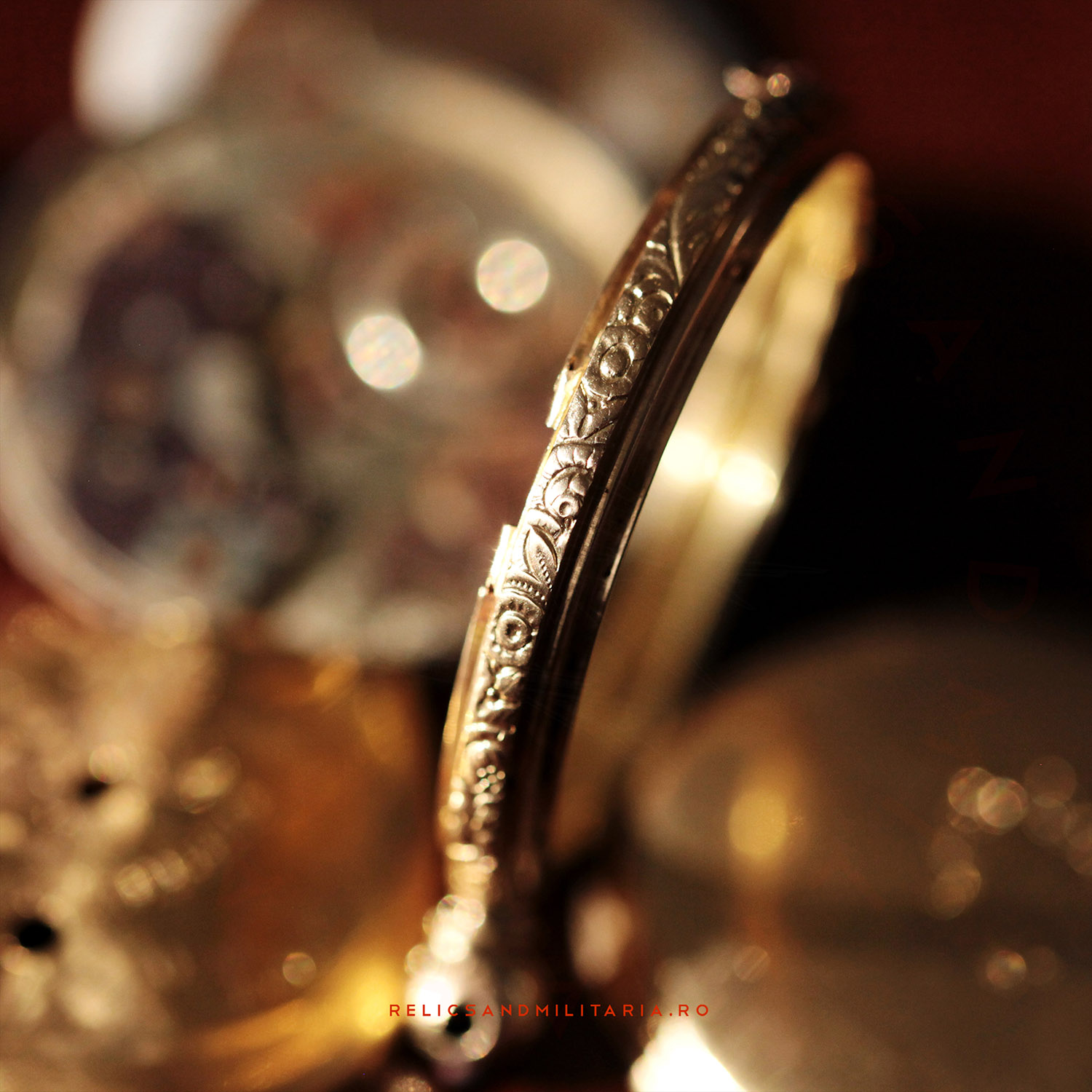 Vintage gold watches - 1800s era Jules Calame Robert 18k gold pocket watch