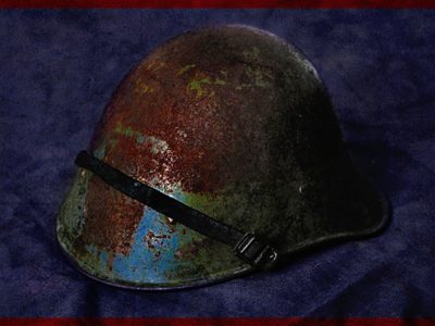 Dutch steel helmet used by the Romanian Army in ww2