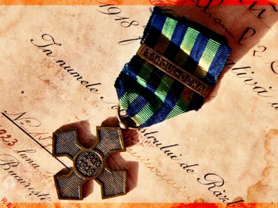 Romanian World War One Commemorative Cross Medal