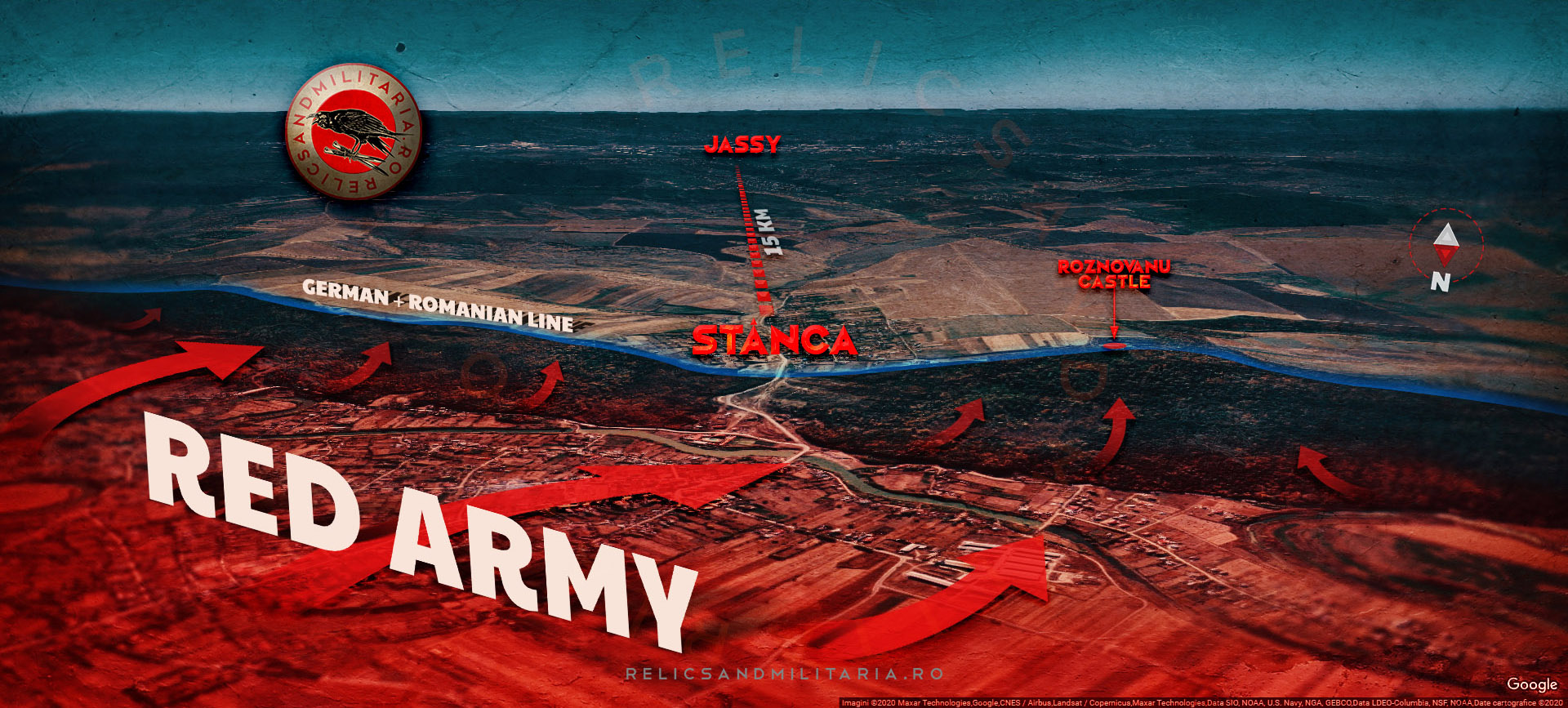 WW2 Battlefield in Romania - Jassy - Stanca Roznovanu