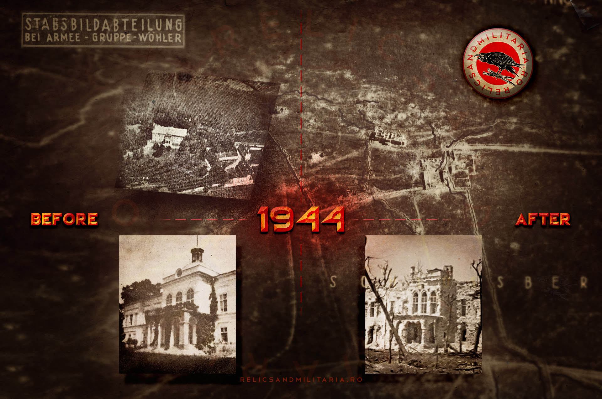 1944 WW2 Battlefield in Romania - Jassy - Stanca Roznovanu