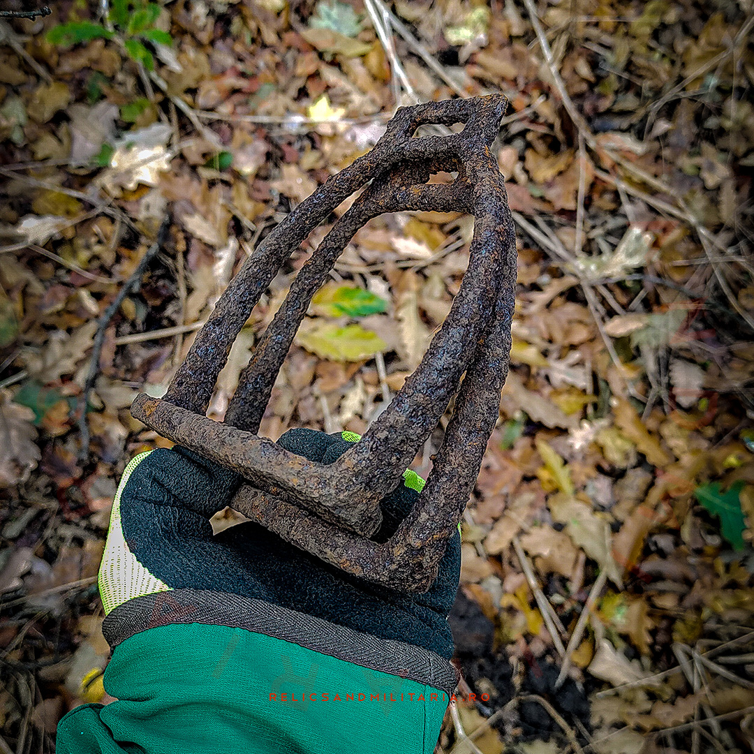 13 Red Army Russian WW2 Relics found metal detecting in Romania horseback riding ladder