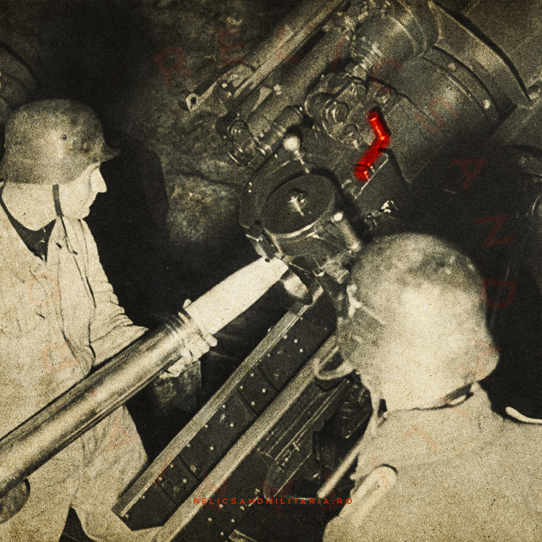 16 Flak 88 extractor actuating lever ww2 relic in Romania