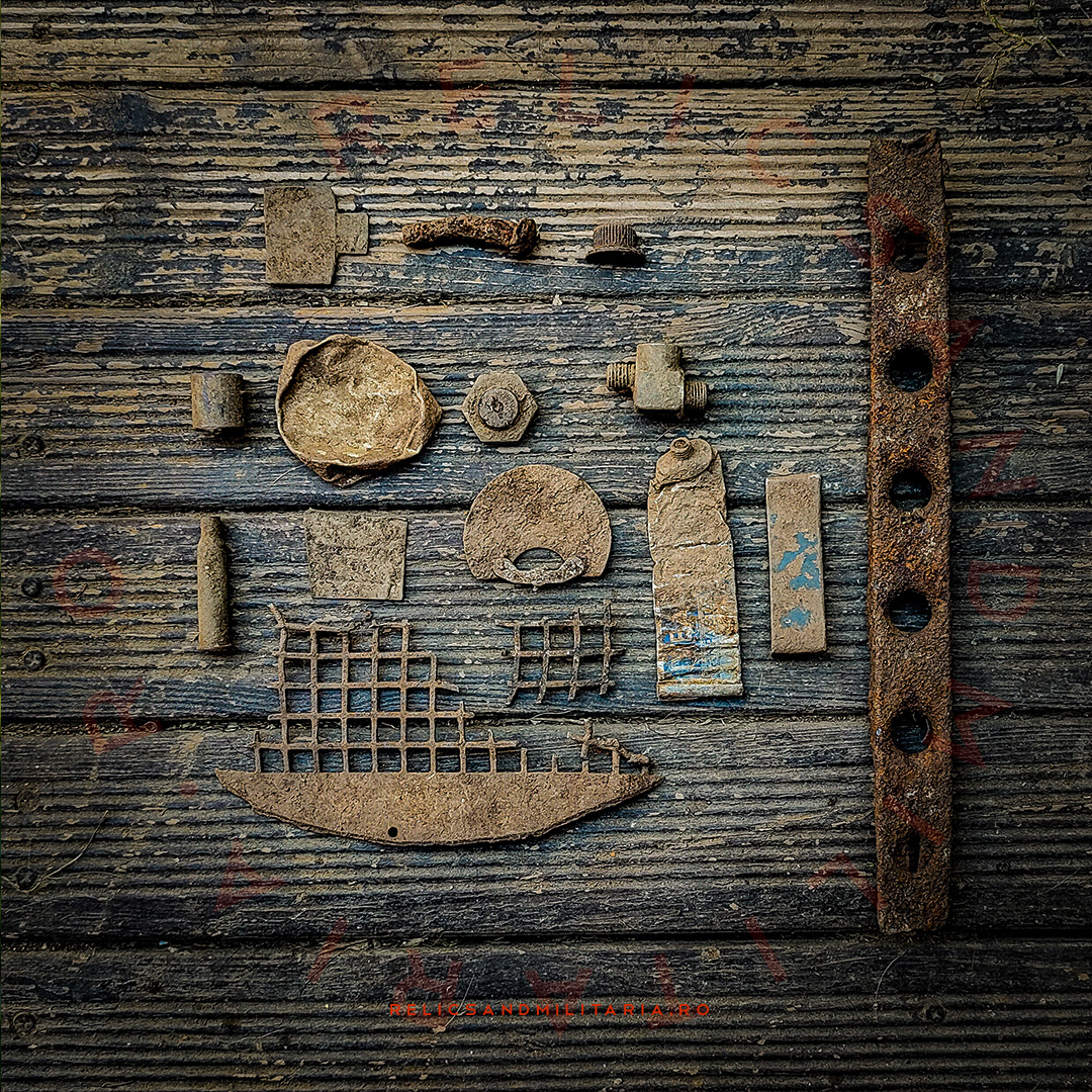 20 German Giant Wurzburg Radar parts metal detecting Romania