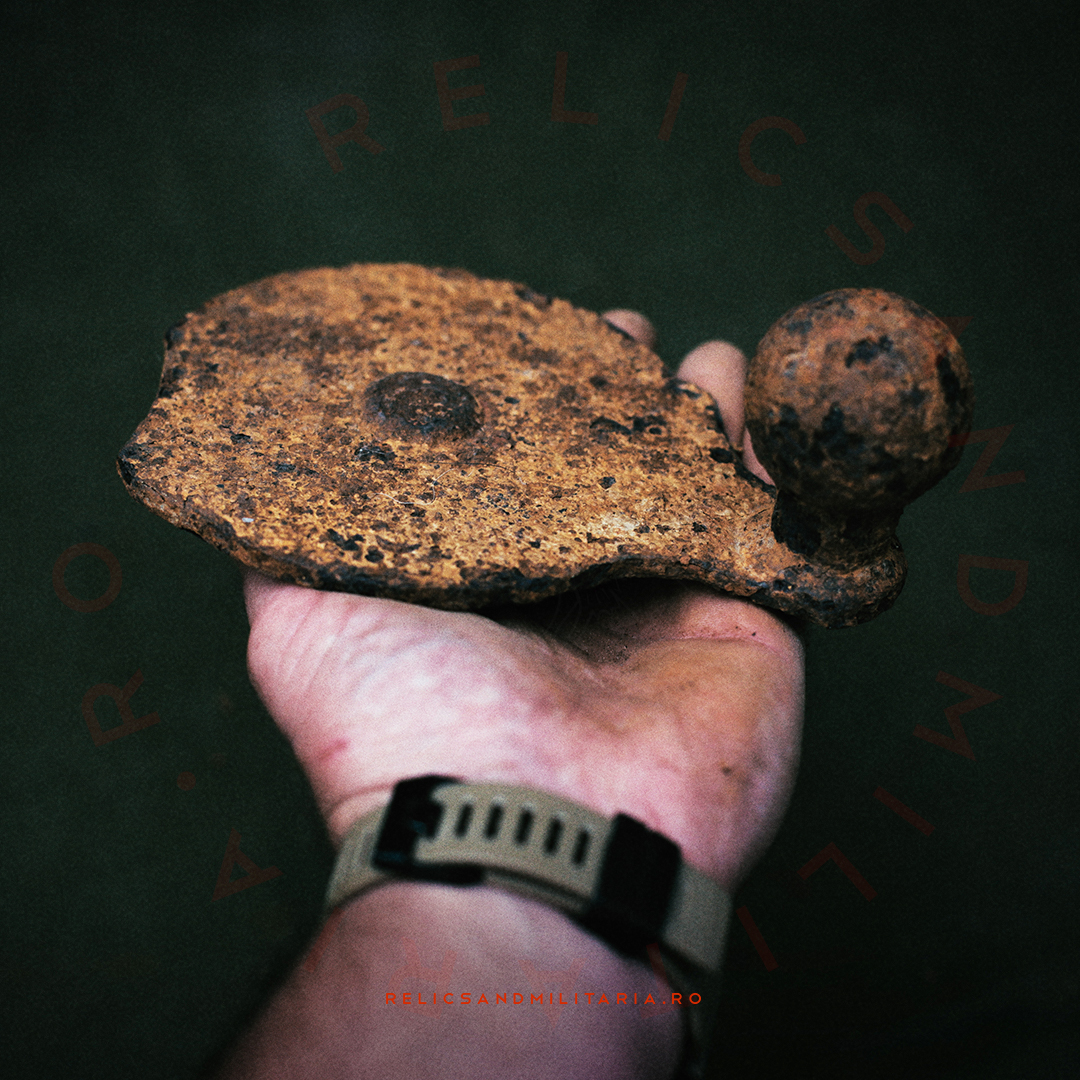 3 Flak 88 cocking lever ww2 relic in Romania