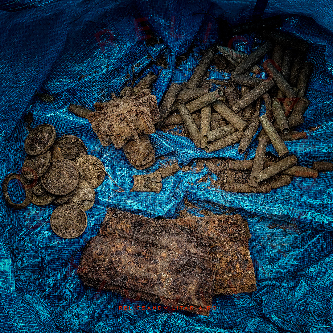 3 WW2 Wehrmacht and Red Army Russian relics metal detecting in Romania
