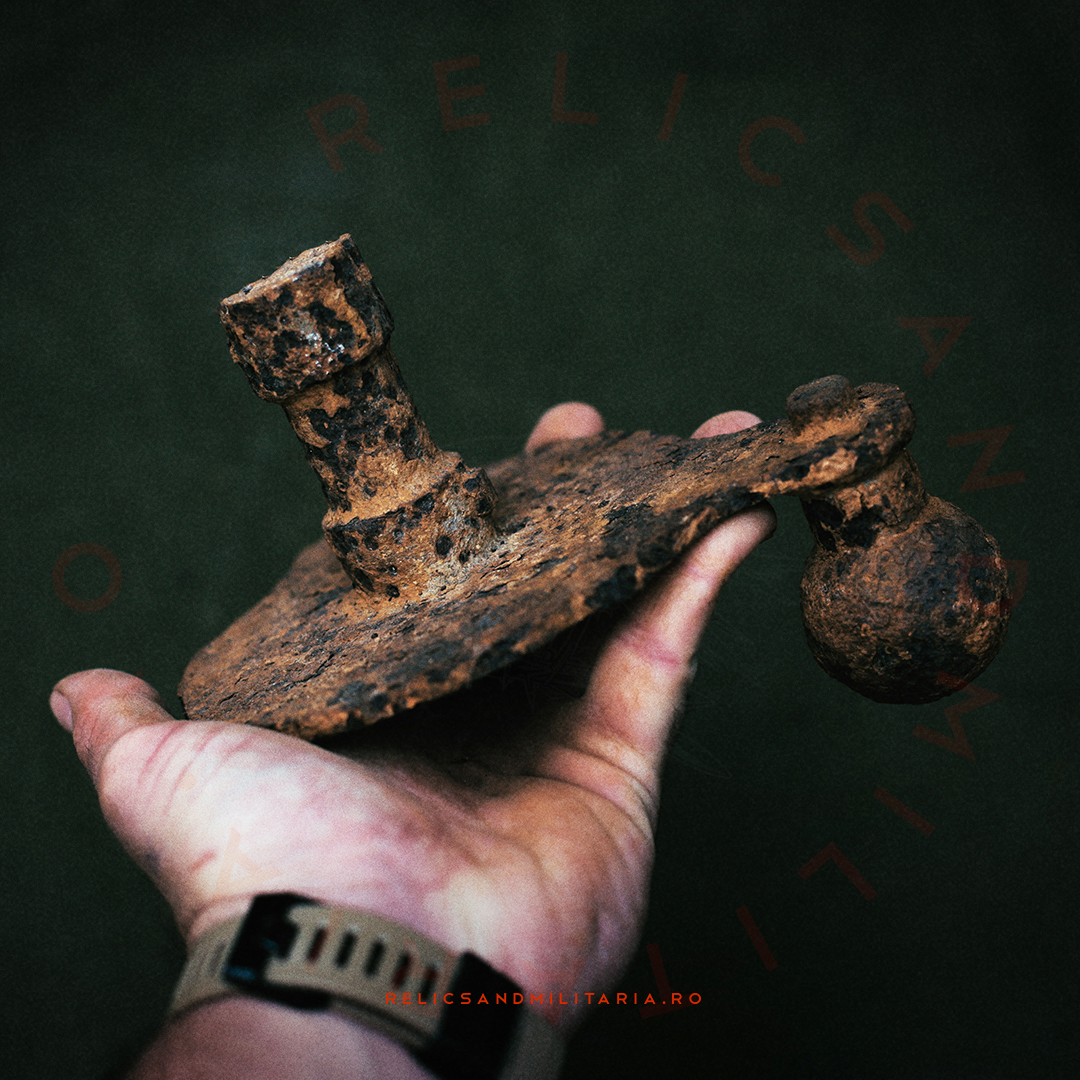 4 Flak 88 cocking lever ww2 relic in Romania