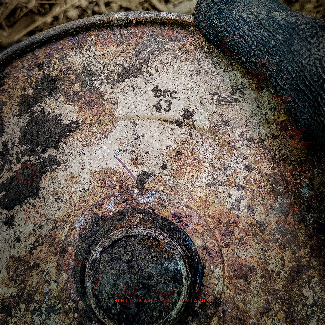 6 Ammo dump - Tellermine 43 anti-tank mine top plates