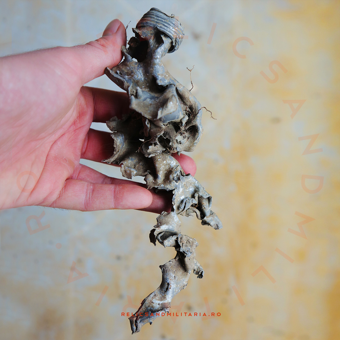 7 Metal detecting in Romania WW2 German relics water bottle