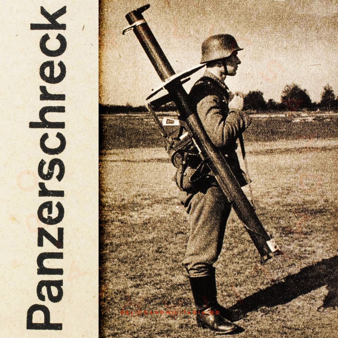 8 Panzerschreck kurz RPzB 54 rocket-propelled anti-tank grenade