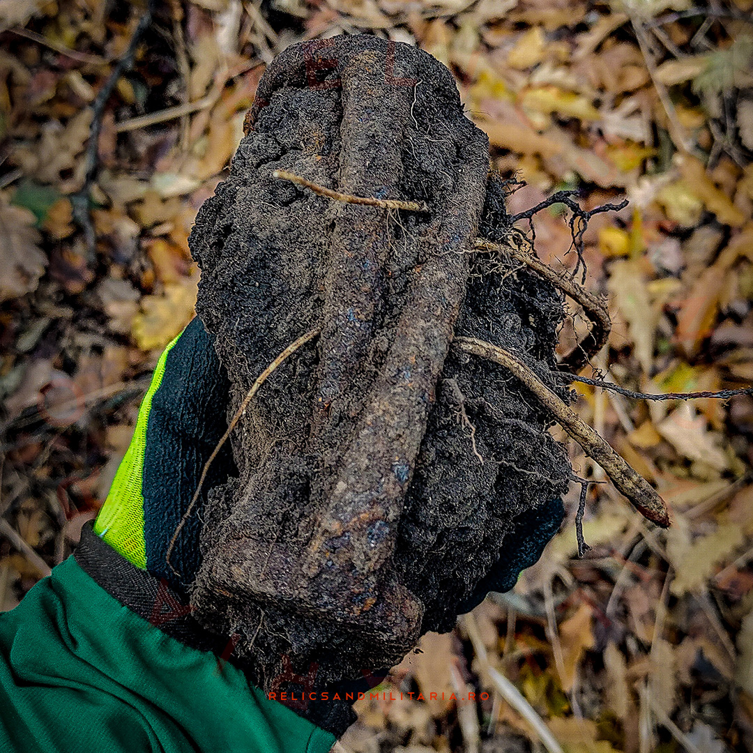 9 Red Army Russian WW2 Relics found metal detecting in Romania horseback riding ladder
