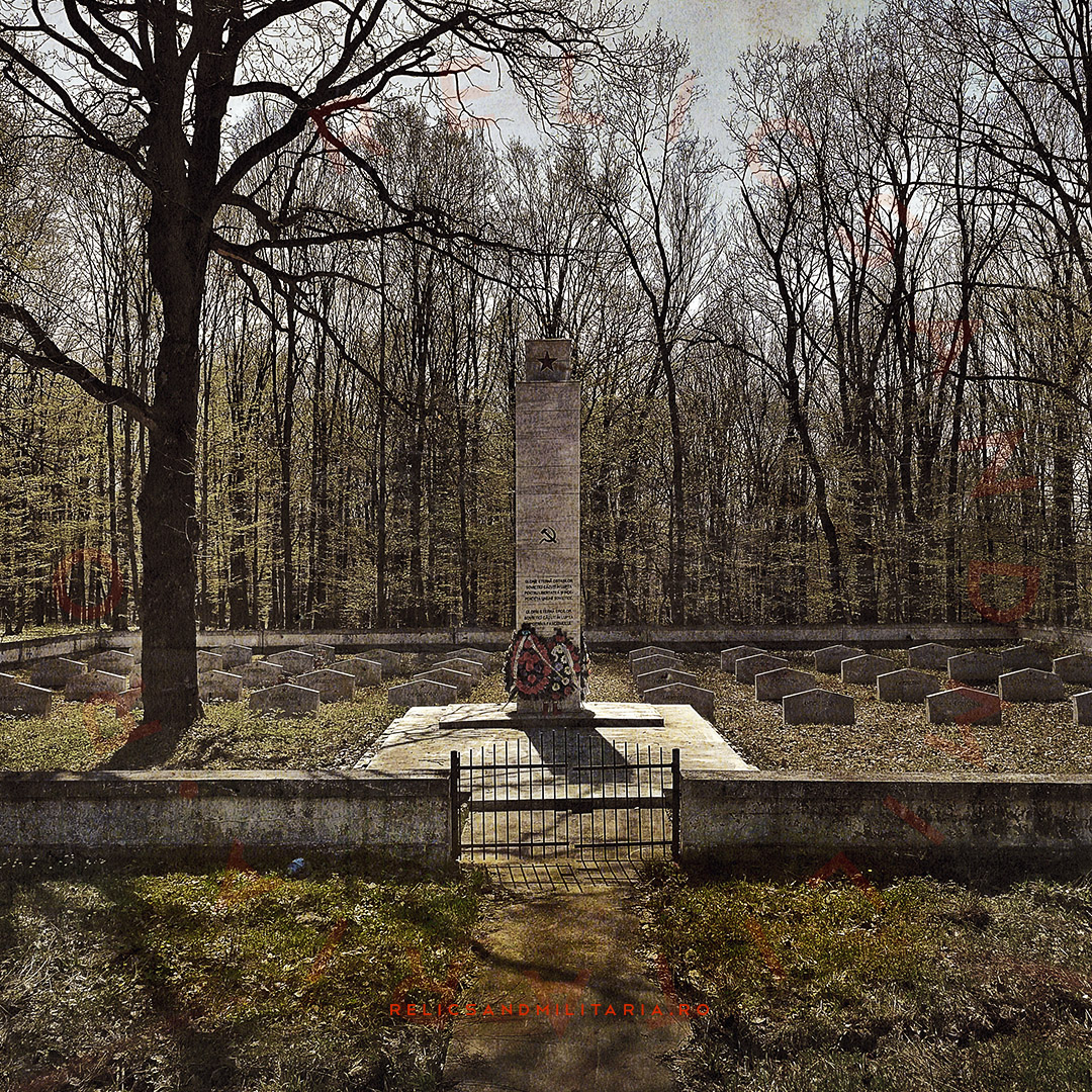 Cimitir sovietic Motca - Codrii Pascanilor - Al doilea Razboi Mondial 1944 in Romania - WW2 Red Army 