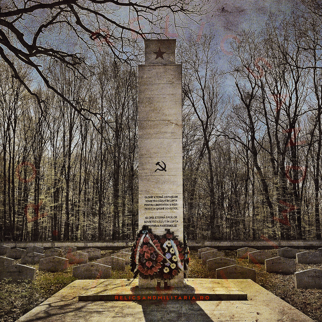 Cimitir sovietic Motca - Codrii Pascanilor - Al doilea Razboi Mondial 1944 in Romania - WW2 Red Army 