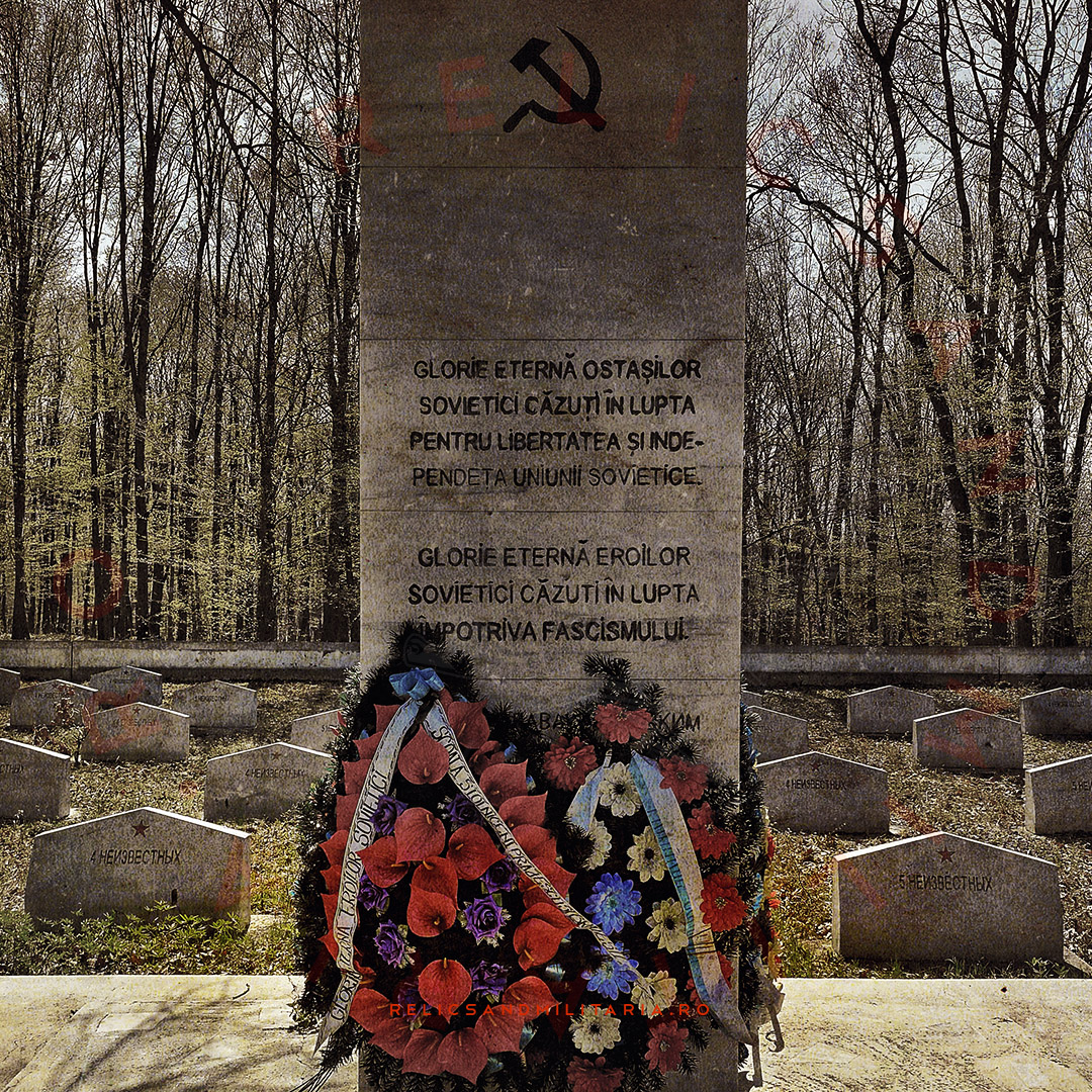 Cimitir sovietic Motca - Codrii Pascanilor - Al doilea Razboi Mondial 1944 in Romania - WW2 Red Army 