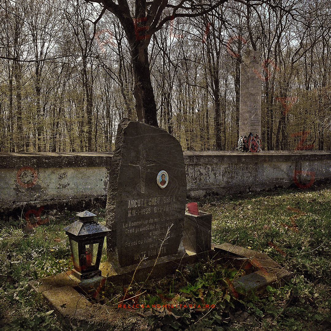 Cimitir sovietic Motca - Codrii Pascanilor - Al doilea Razboi Mondial 1944 in Romania - WW2 Red Army 