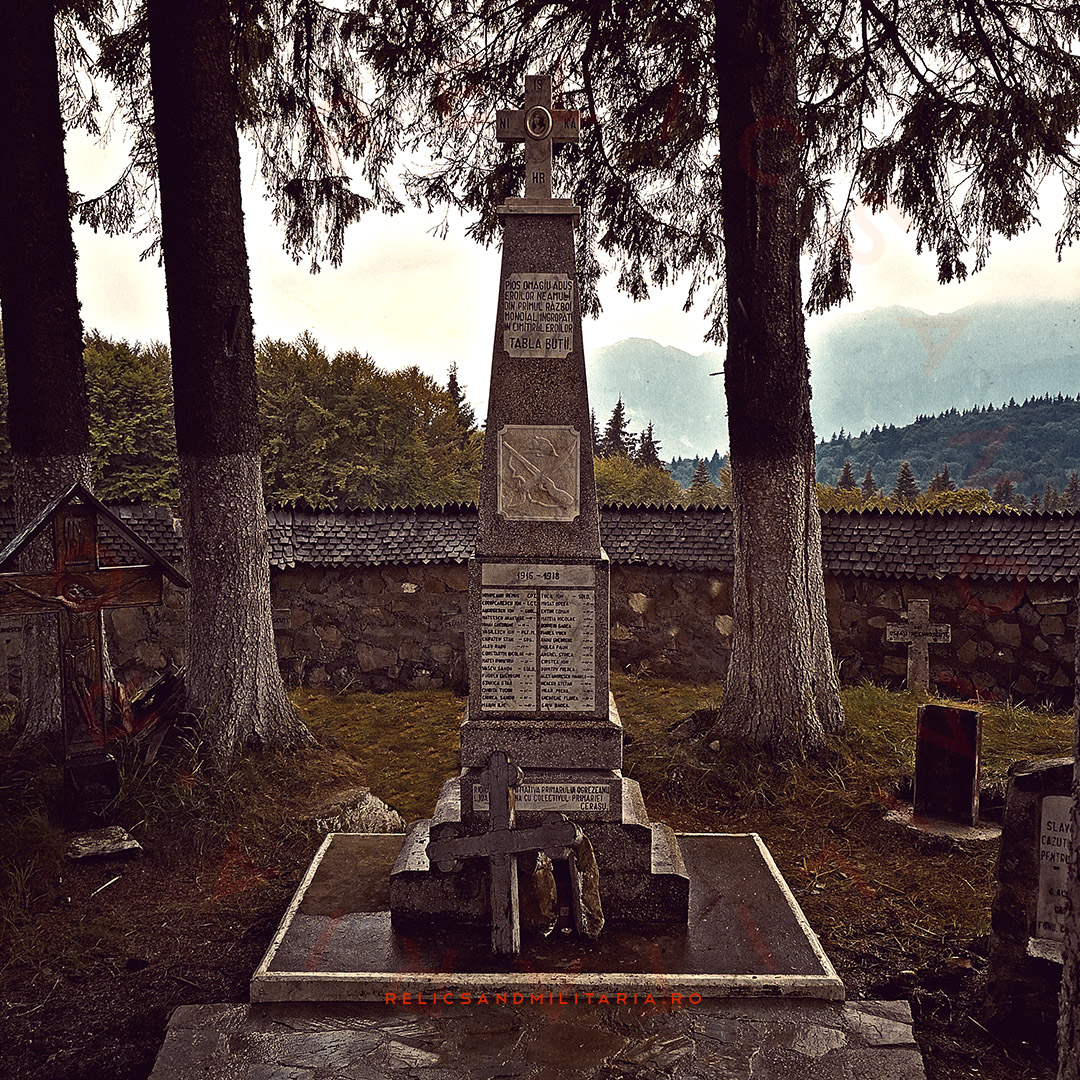 Cimitirul Eroilor din Primul Razboi Mondial Tabla Buții WW1 Romania 