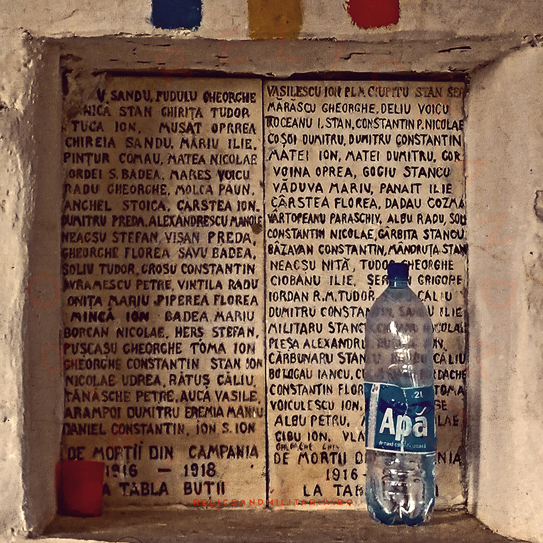 Cimitirul Eroilor din Primul Razboi Mondial Tabla Buții WW1 Romania 