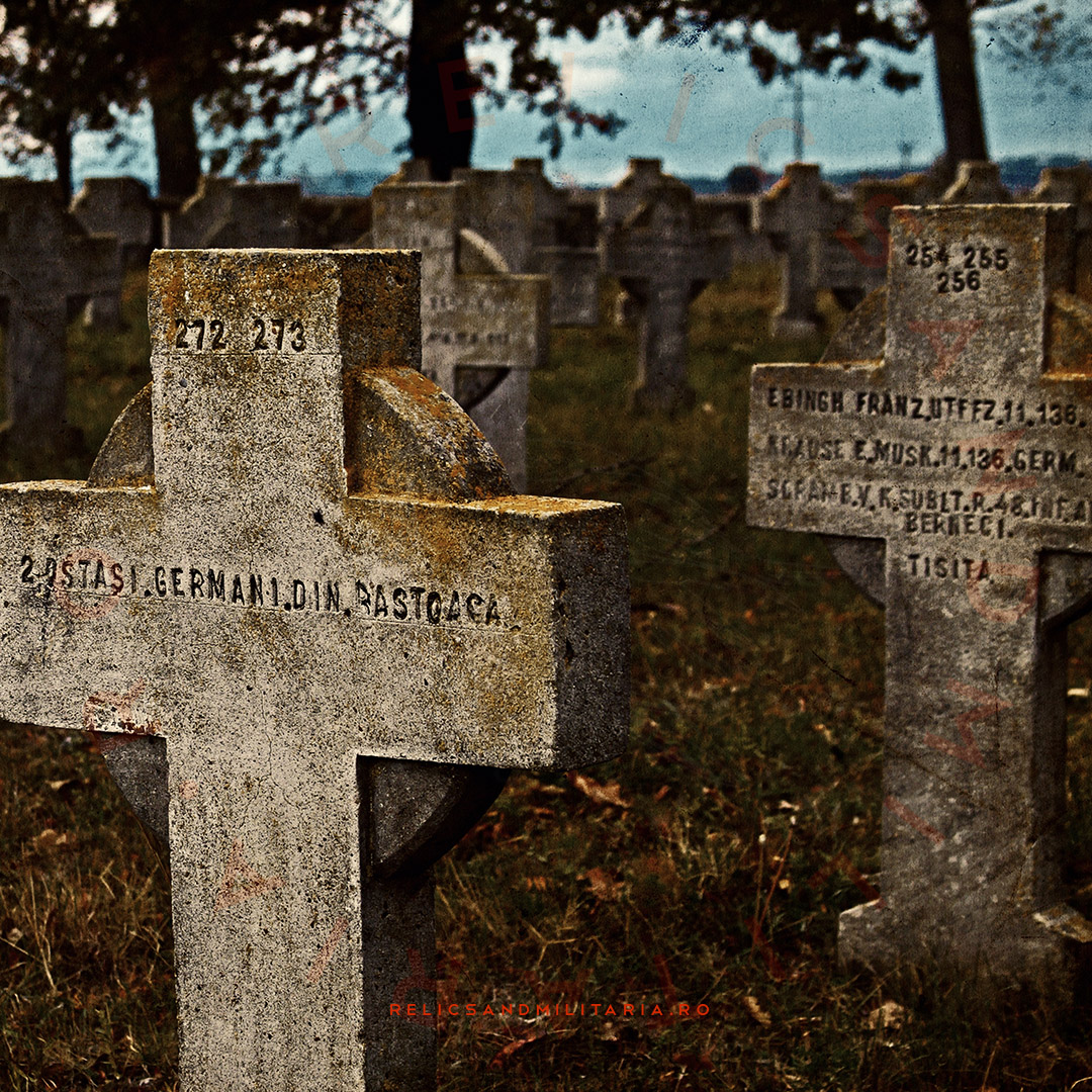 Cimitirul German Tisita Primul Razboi Mondial - German Army Soldier Grave WW1 