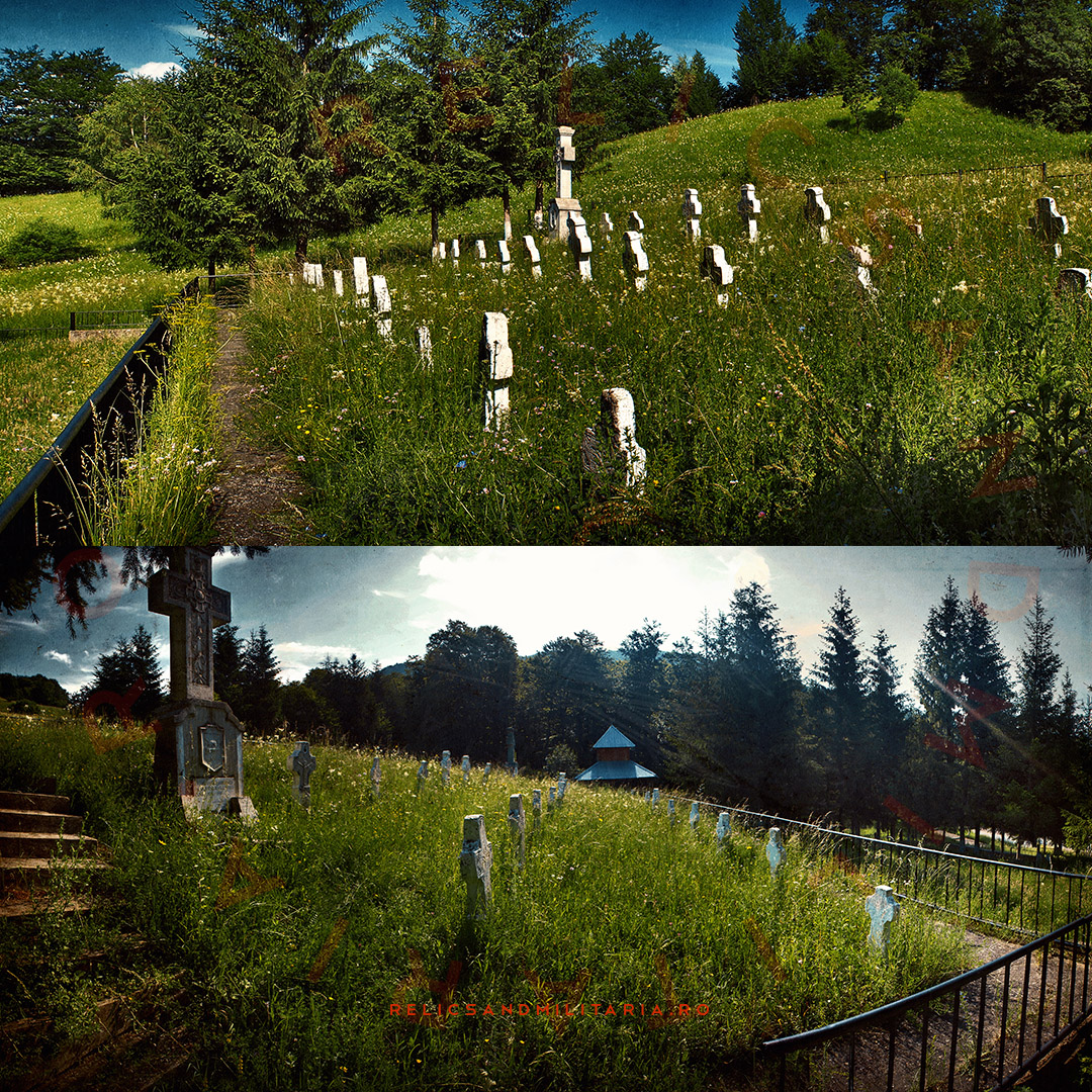 Cimitirul și Monumentul Eroilor din Primul Razboi Mondial Gura Siriului WW1 Romania 