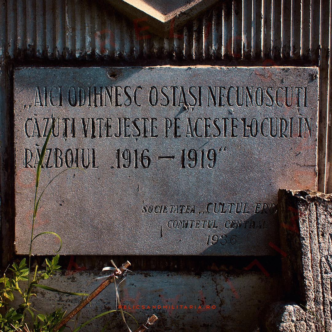 Cimitirul și Monumentul Eroilor din Primul Razboi Mondial Gura Siriului WW1 Romania 