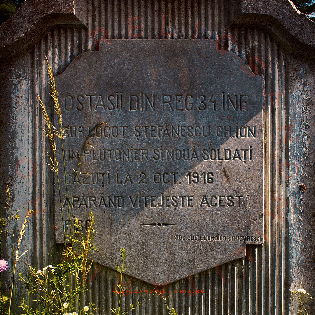 Cimitirul și Monumentul Eroilor din Primul Razboi Mondial Gura Siriului WW1 Romania 