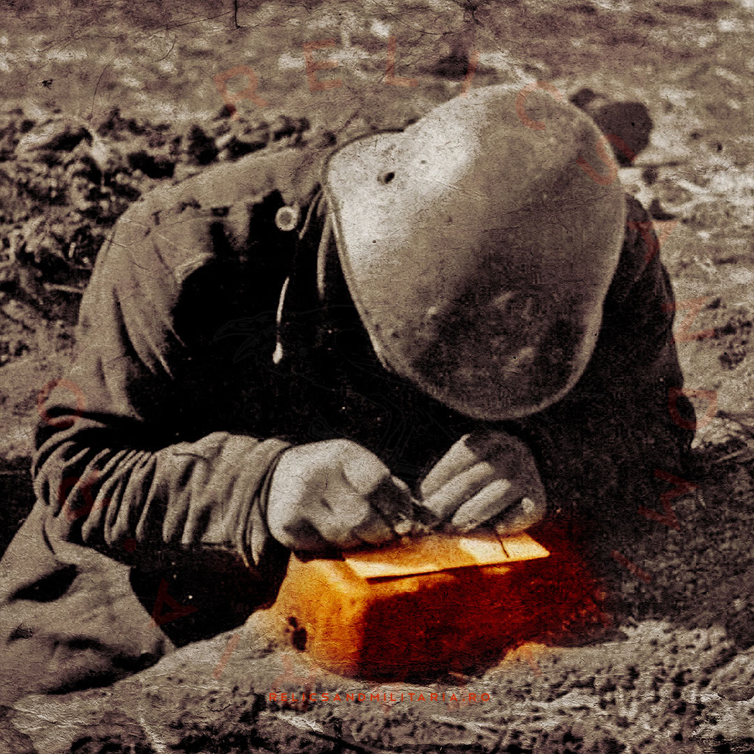 Metal Detecting in Romania WW2 Relics Romanian Army mess kit 