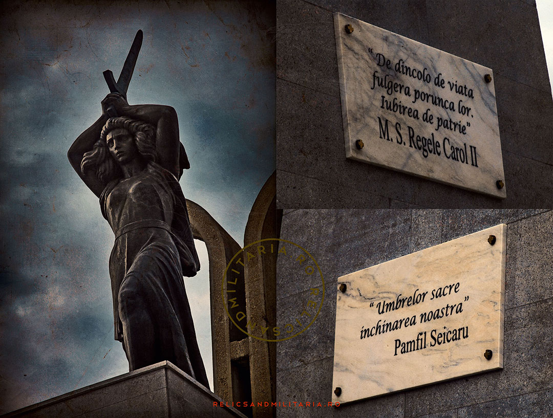 Monumentul istoric Statuia Victoriei Tisita Primul Razboi Mondial Pe aici nu se trece