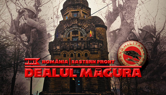 ROMÂNIA IN WW1 - TÂRGU OCNA - HEROES MONUMENT ON MĂGURA HILL