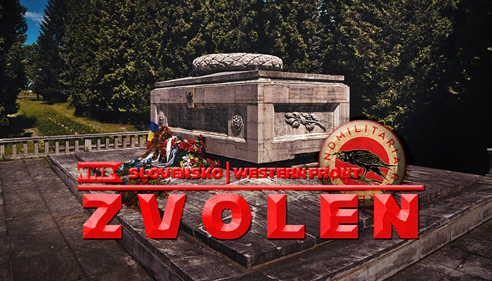 SLOVACIA - CIMITIRUL ROMANESC MILITAR ZVOLEN - AL DOILEA RAZBOI MONDIAL ROMANIAN ARMY WW2 ZVOLEN