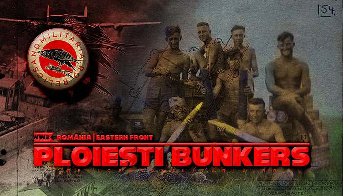WW2 Luftwaffe Flak 5 German bunkers and fortifications instalations Romania - Paulesti