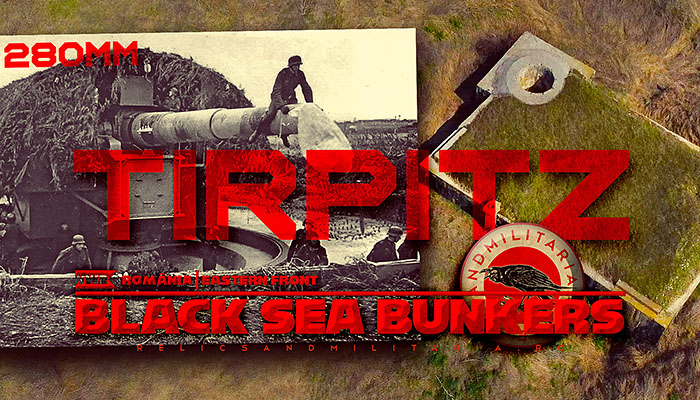 WW2 Luftwaffe German bunkers and fortifications instalations in Romania -Constanta - Tirpitz