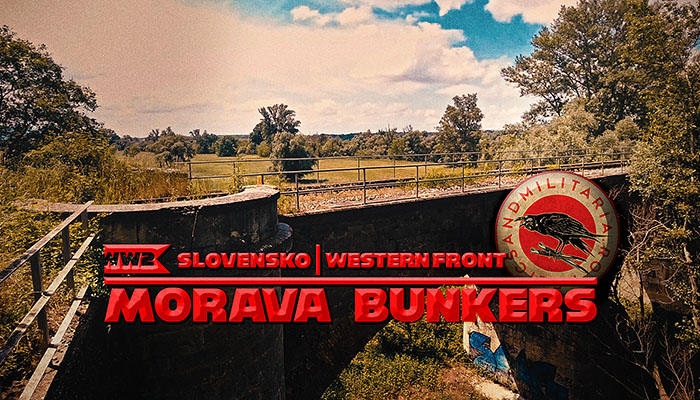 WW2 bunkers and fortifications in Slovacia - MARCHEGGSKÝ VIADUKT the bridge near the Austrian border