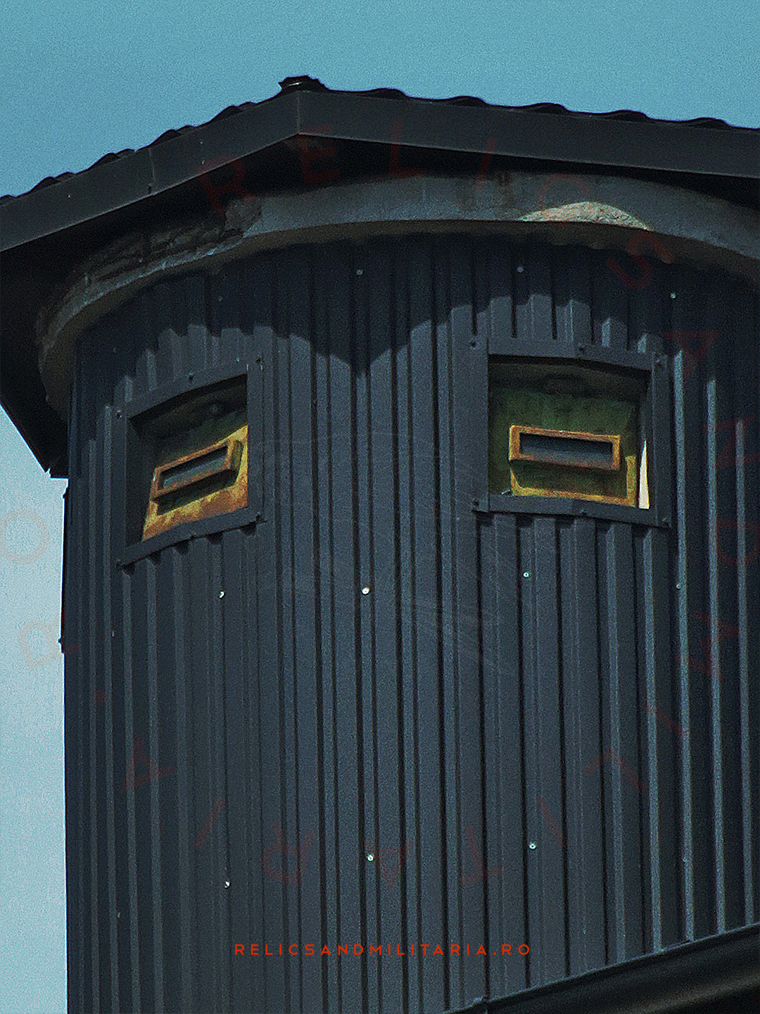 cold war pasive protection civil defence observation tower bucharest romania
