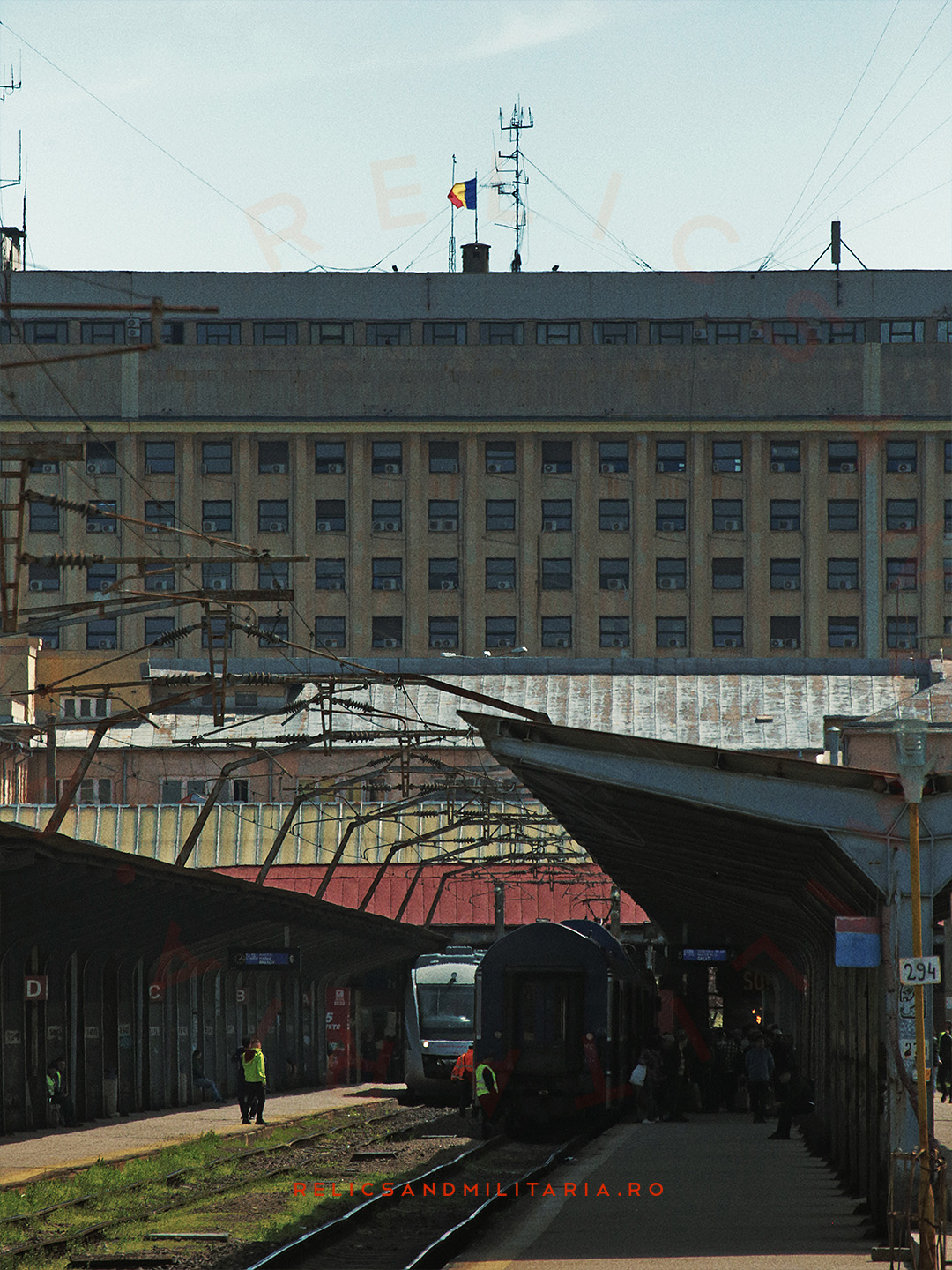 turn punct observatie sector razboiul rece gara de nord bucuresti