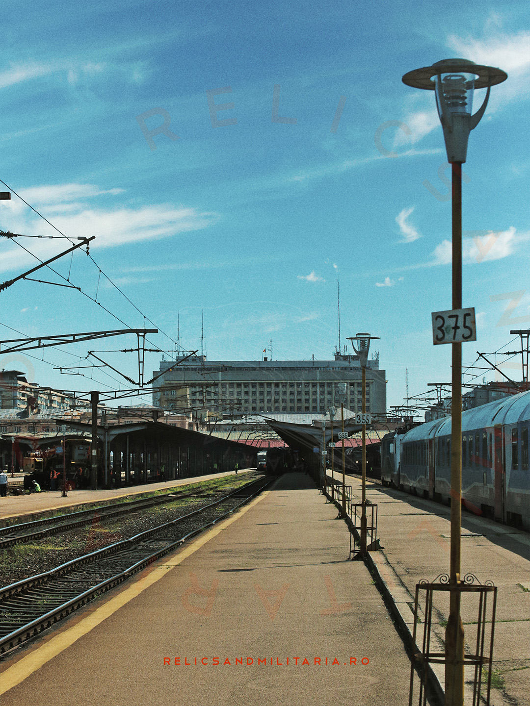 punct observatie sector razboiul rece gara de nord bucuresti