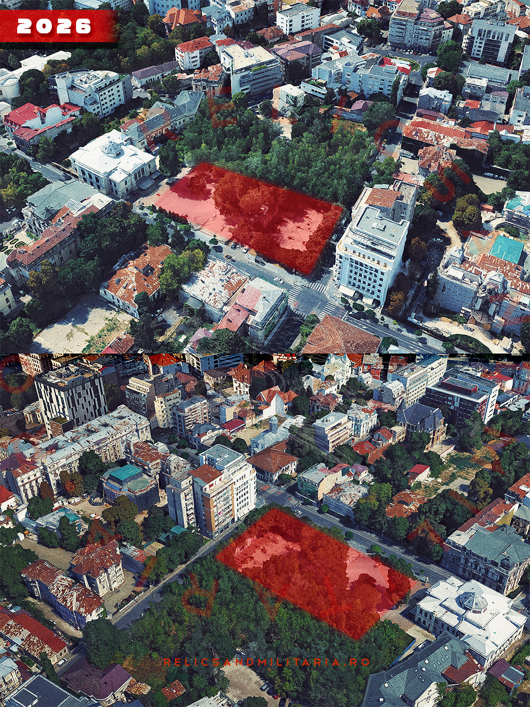 observator aerian protectie pasiva razboiul rece cladirea de birouri a postei bucuresti
